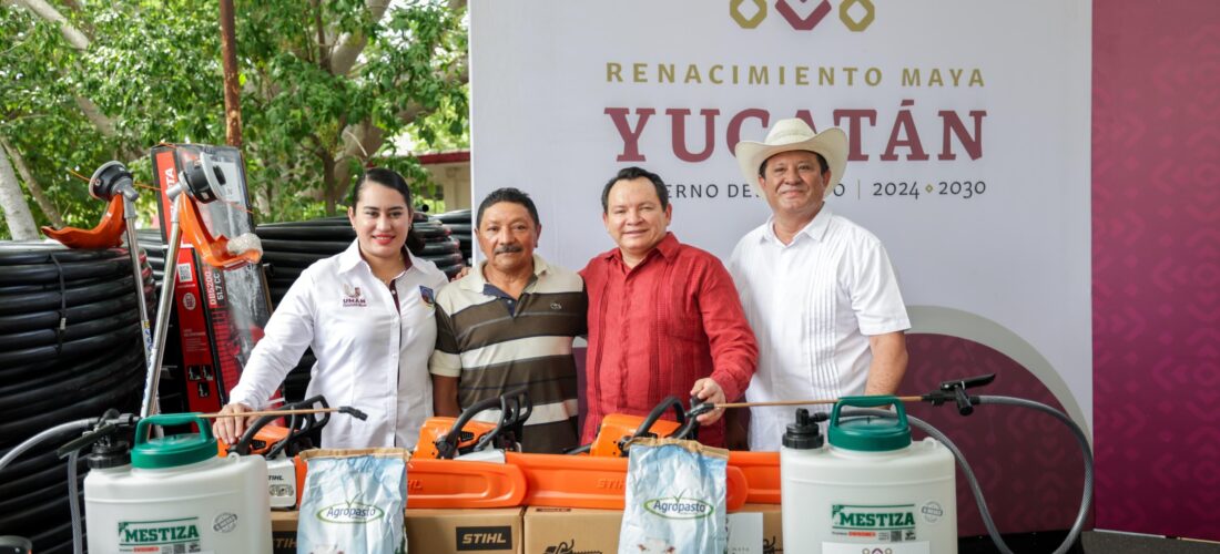 GOBERNADOR ENTREGA INSUMOS APÍCOLAS