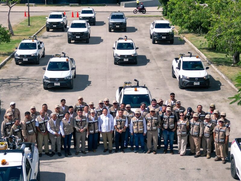 DESPUES DE TRECE AÑOS RENUEVAN PARQUE VEHICULAR