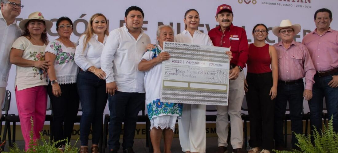 ENTRA EN FUNCIONAMIENTO LA OCTAVA LECHERÍA EN KANASÍN