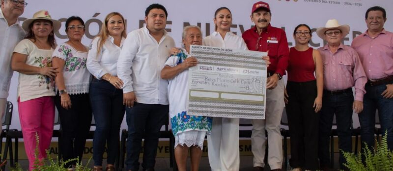 ENTRA EN FUNCIONAMIENTO LA OCTAVA LECHERÍA EN KANASÍN