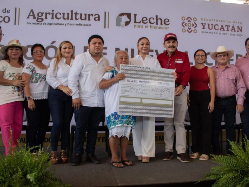 ENTRA EN FUNCIONAMIENTO LA OCTAVA LECHERÍA EN KANASÍN