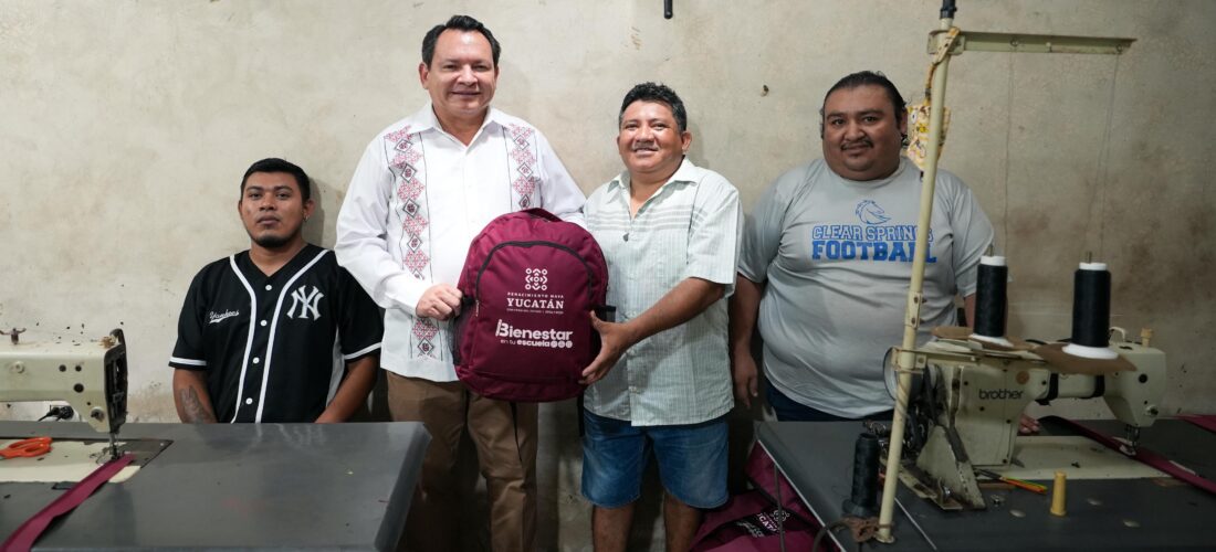 MOCHILAS HECHAS CON MANOS YUCATECAS