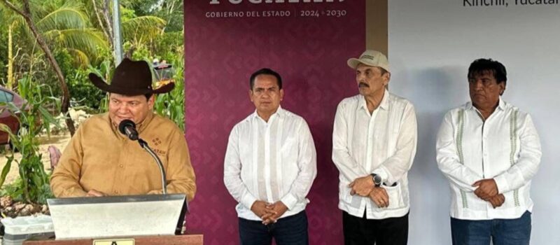 GOBERNADOR REAFIRMA SU COMPROMISO CON EL CAMPO YUCATECO