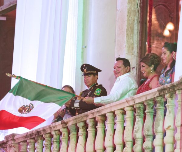 ¡GOBERNADOR DA SU PRIMER GRITO!