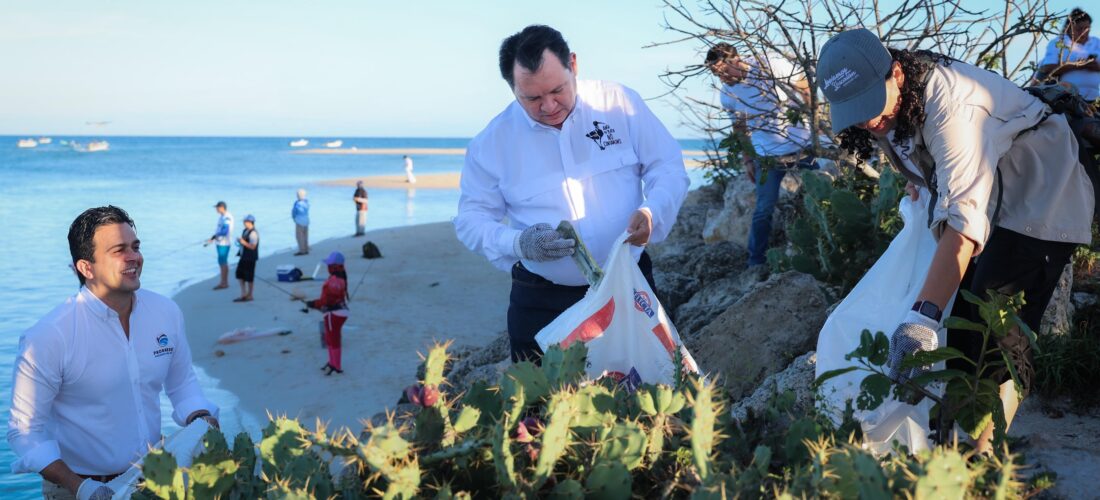 LIMPIEZA SIMULTÁNEA DE PLAYAS YUCATECAS