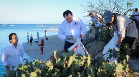 LIMPIEZA SIMULTÁNEA DE PLAYAS YUCATECAS