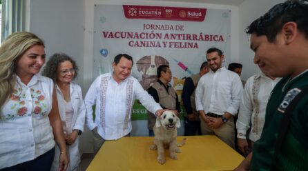 HUACHO SUPERVISA LA CAMPAÑA DE VACUNACIÓN