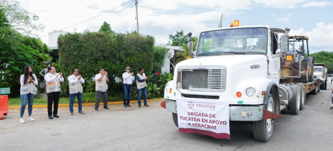 BRIGADA YUCATECA EN APOYO A VERACRUZ
