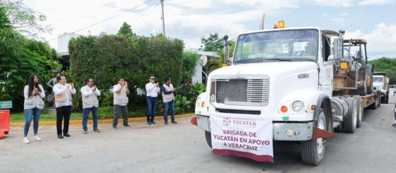 BRIGADA YUCATECA EN APOYO A VERACRUZ