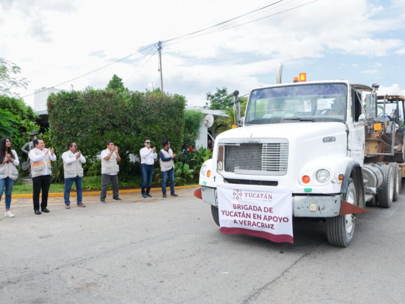 BRIGADA YUCATECA EN APOYO A VERACRUZ