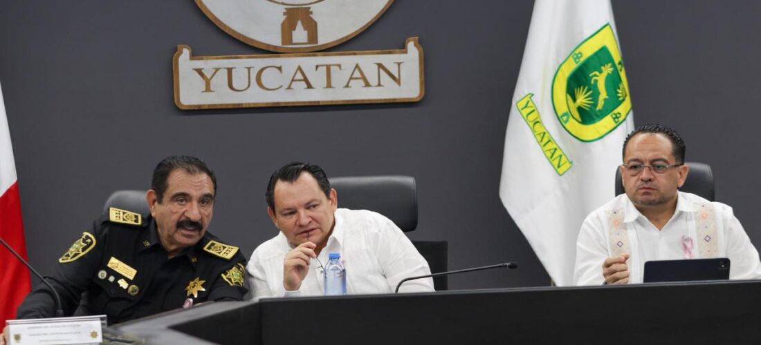 YUCATÁN SE MANTIENE COMO EJEMPLO DE SEGURIDAD