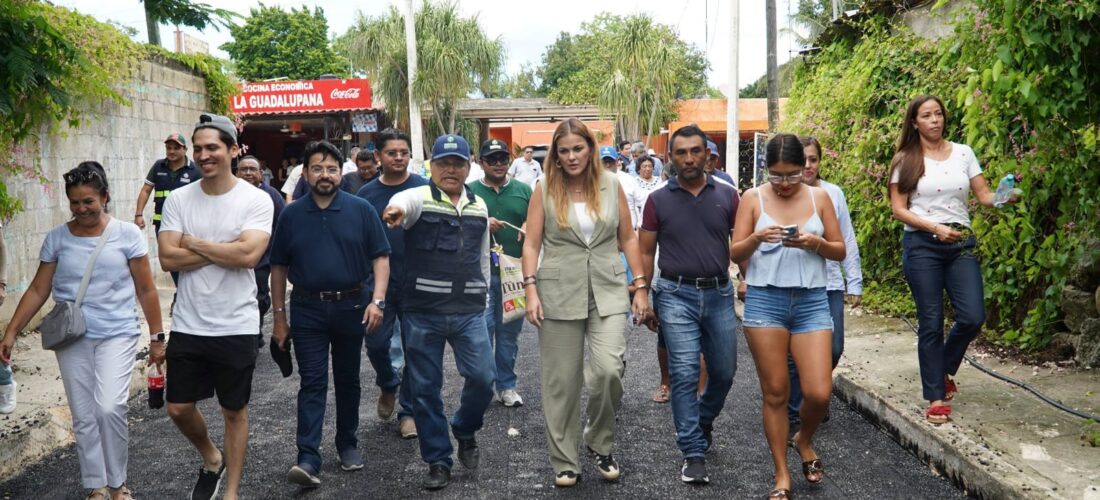 COMISARÍAS CON CALLES REPAVIMENTADAS Y NUEVAS