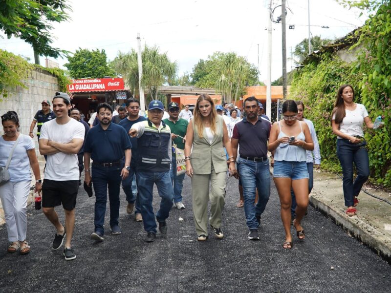 COMISARÍAS CON CALLES REPAVIMENTADAS Y NUEVAS