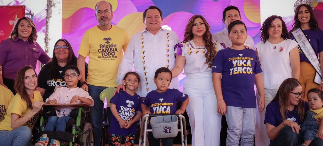 GOBIERNO ENTREGA DONATIVO AL CRIT YUCATÁN