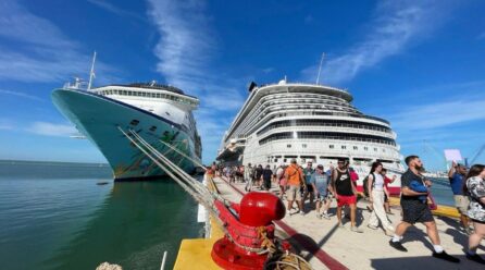 CASI MEDIO MILLÓN DE PASAJEROS DE CRUCEROS