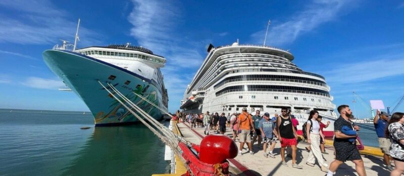 CASI MEDIO MILLÓN DE PASAJEROS DE CRUCEROS