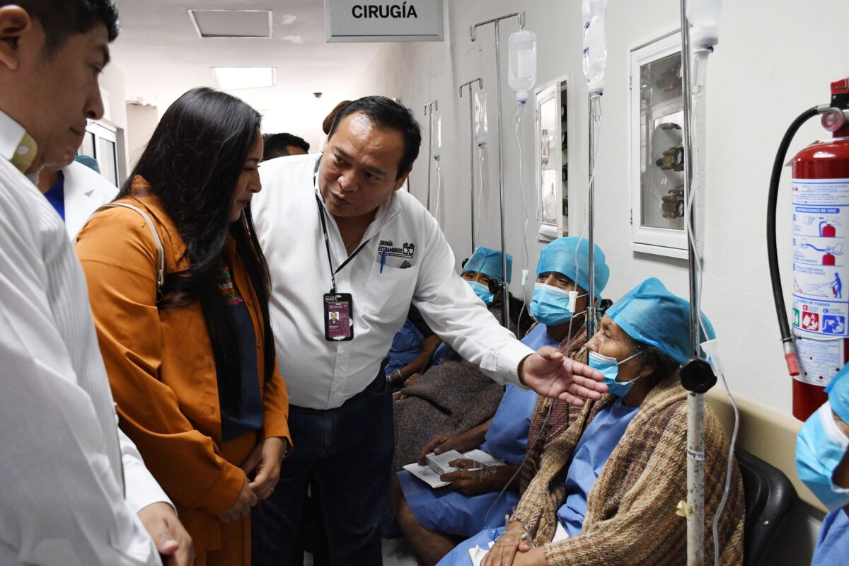 CIRUGÍAS DE CATARATA A PERSONAS DE ESCASOS RECURSOS