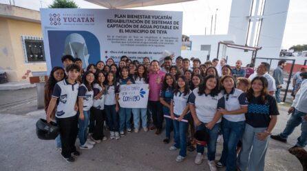 GOBIERNO REHABILITA EL SISTEMA DE AGUA EN TEYA