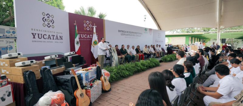 CONALEP RECIBE EQUIPAMENTO