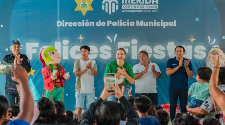 CECI PATRÓN ACERCA LA NAVIDAD  A LAS COMISARÍAS