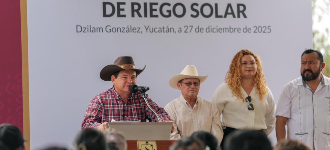 GOBERNADOR SUPERVISA SISTEMAS DE RIEGO SOLAR