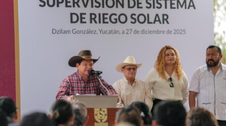 GOBERNADOR SUPERVISA SISTEMAS DE RIEGO SOLAR
