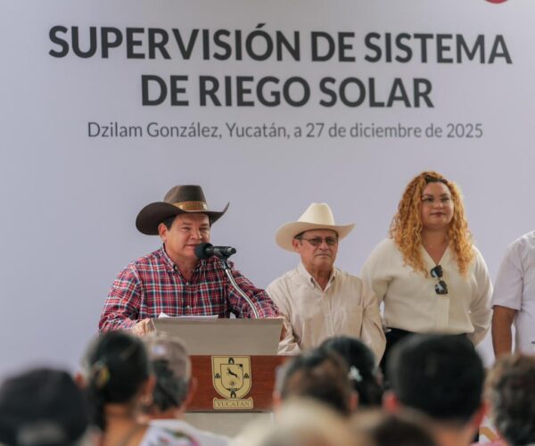 GOBERNADOR SUPERVISA SISTEMAS DE RIEGO SOLAR