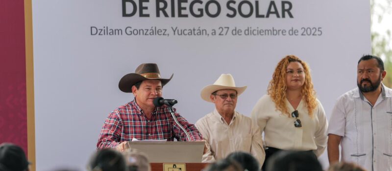 GOBERNADOR SUPERVISA SISTEMAS DE RIEGO SOLAR