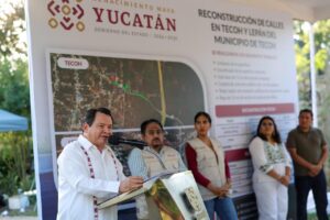 GOBERNADOR ENTREGA CALLES RECONSTRUIDAS