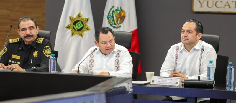 LA PRIORIDAD ES MANTENER LA PAZ EN YUCATÁN