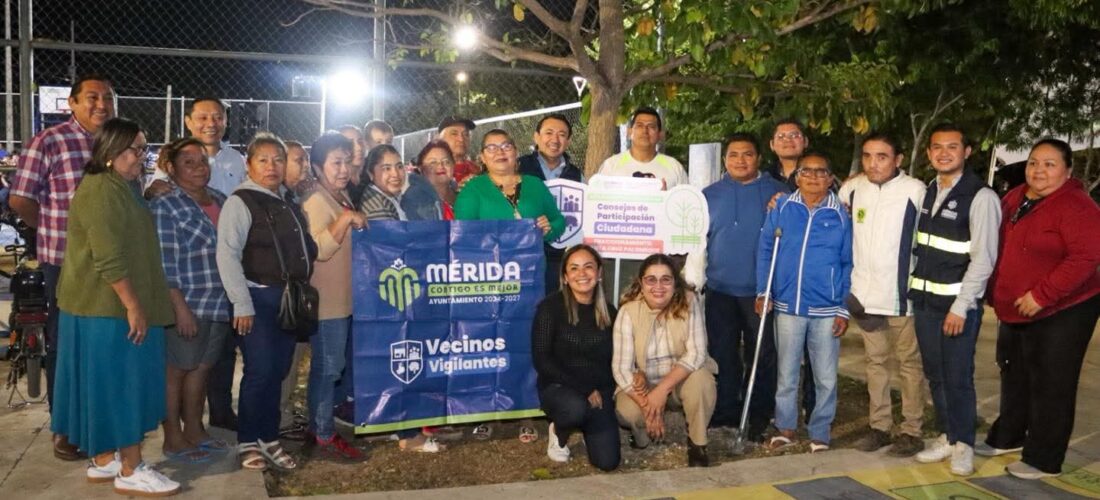 AYUNTAMIENTO Y VECINOS CUIDAN ESPACIOS PÚBLICOS.