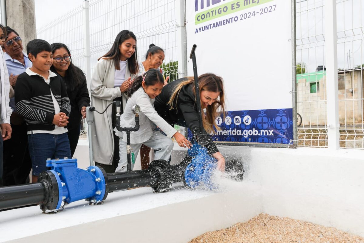 EN YAXNIC EL AGUA DEJÓ DE SER UNA PREOCUPACIÓN