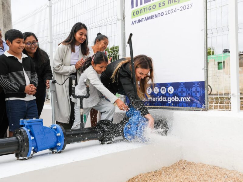 EN YAXNIC EL AGUA DEJÓ DE SER UNA PREOCUPACIÓN