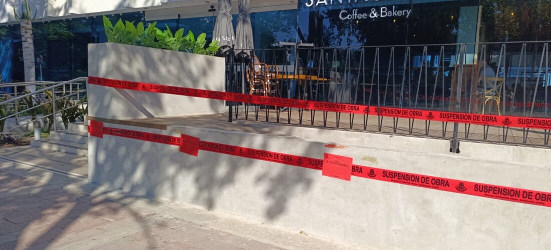 AYUNTAMIENTO LIBERA ESCARPAS DE NEGOCIOS Y PUBLICIDAD