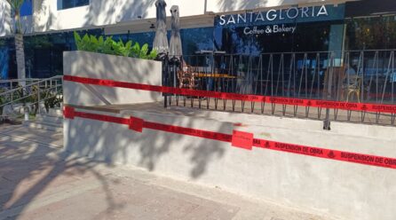 AYUNTAMIENTO LIBERA ESCARPAS DE NEGOCIOS Y PUBLICIDAD