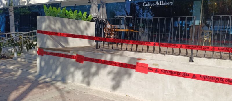 AYUNTAMIENTO LIBERA ESCARPAS DE NEGOCIOS Y PUBLICIDAD