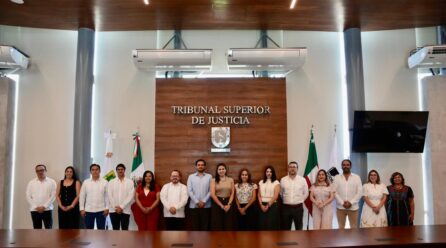 EN SESIÓN EXTRAORDINARIA SE INTEGRAN NUEVOS MAGISTRADOS