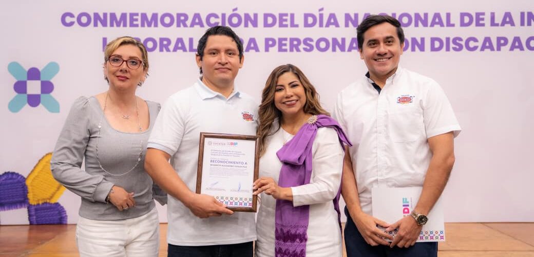 MERECIDO RECONOCIMIENTO EL DÍA DE LA INCLUSIÓN LABORAL