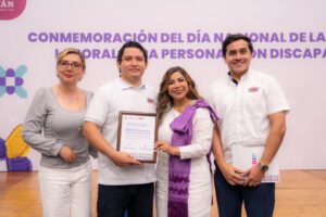 MERECIDO RECONOCIMIENTO EL DÍA DE LA INCLUSIÓN LABORAL