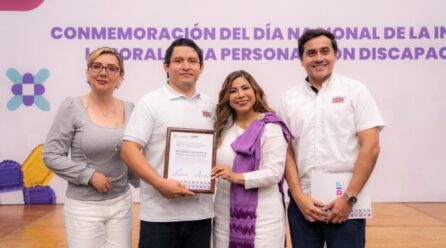 MERECIDO RECONOCIMIENTO EL DÍA DE LA INCLUSIÓN LABORAL