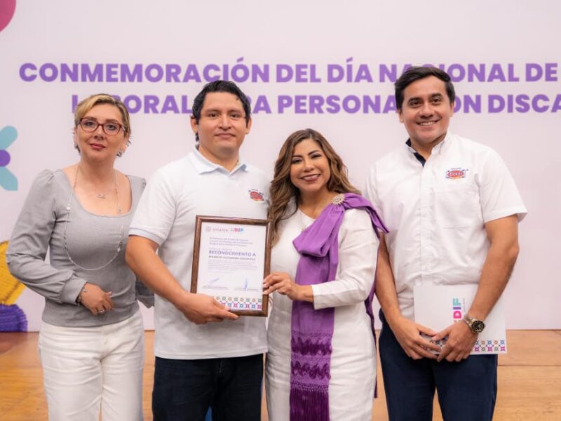 MERECIDO RECONOCIMIENTO EL DÍA DE LA INCLUSIÓN LABORAL