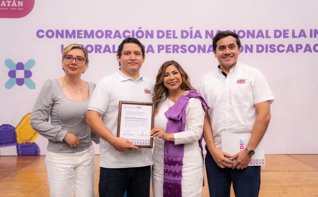MERECIDO RECONOCIMIENTO EL DÍA DE LA INCLUSIÓN LABORAL