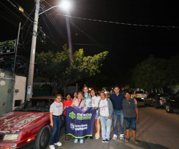 MÉRIDA  SUPERA LAS 45 MIL LÁMPARAS LED