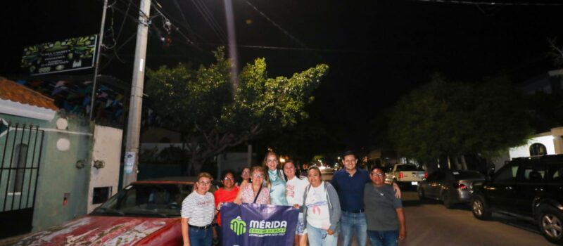 MÉRIDA  SUPERA LAS 45 MIL LÁMPARAS LED