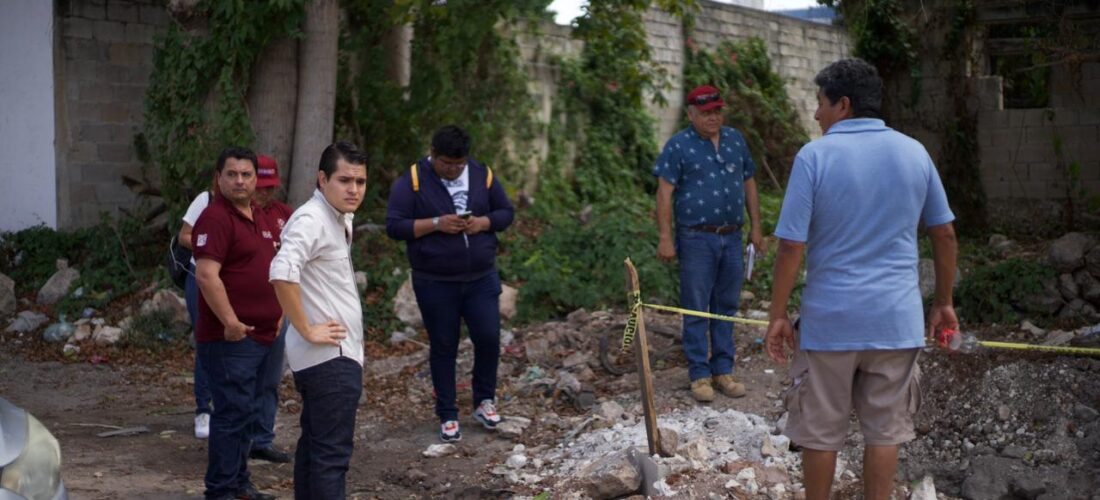 SOCAVÓN MANTIENE EN VILO A VECINOS DE LA MULSAY