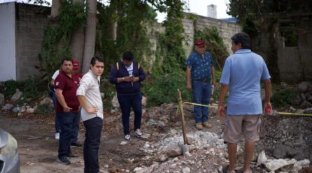 SOCAVÓN MANTIENE EN VILO A VECINOS DE LA MULSAY