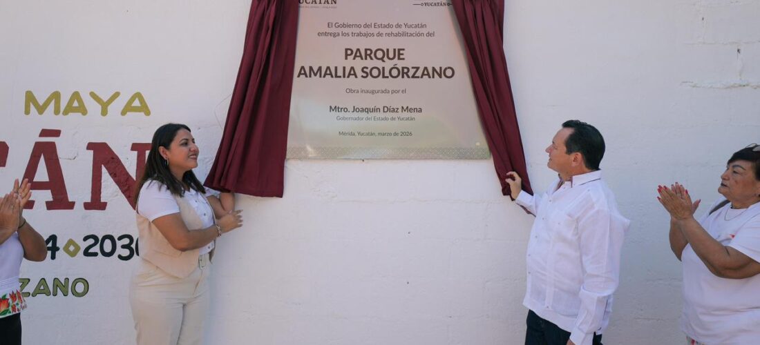 GOBIERNO REHABILITA PARQUE Y ANDADORES