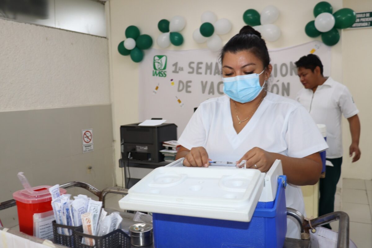 PRIMERA SEMANA DE VACUNACIÓN EN ABRIL