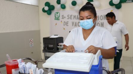 PRIMERA SEMANA DE VACUNACIÓN EN ABRIL