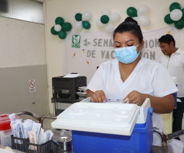 PRIMERA SEMANA DE VACUNACIÓN EN ABRIL